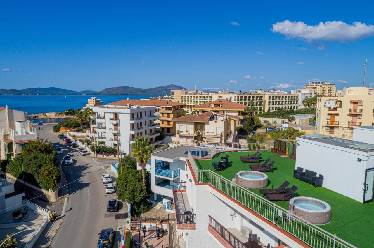 Hotel Villa Piras Alghero Exterior foto